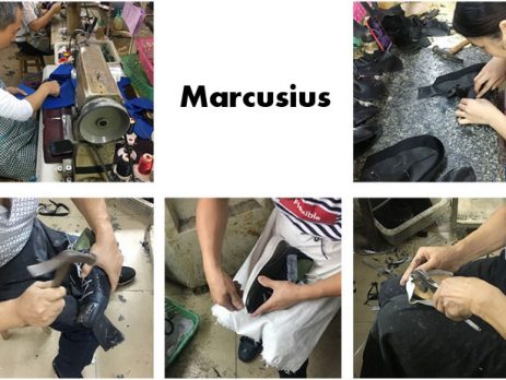 Footwear production work used to plan low MOQ shoe orders