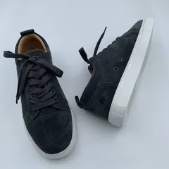 Grey Suede White Sole Trainers image 7