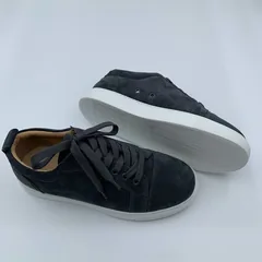 Grey Suede White Sole Trainers image 8