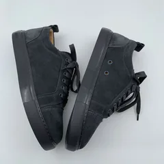Grey Suede Leather Trainers image 7