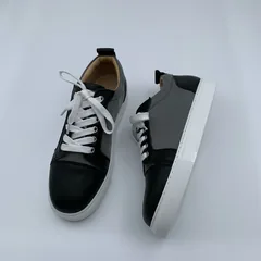 Fabric Leather Trainers image 3