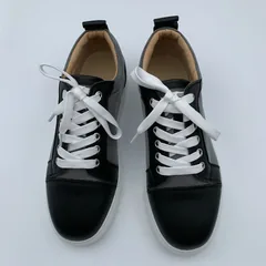 Fabric Leather Trainers image 6