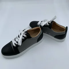 Fabric Leather Trainers image 8