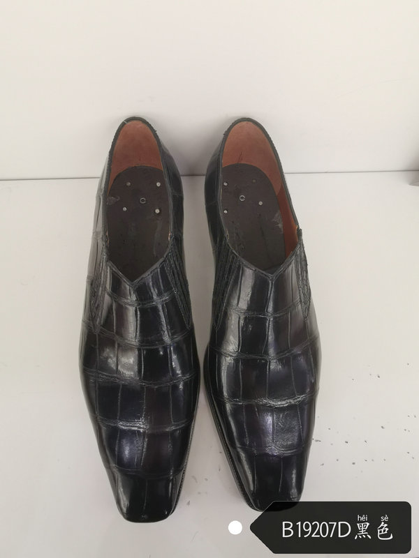 Loafer Safety Gents Alligator Leather Casual Shoes