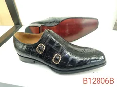 Hand Made Alligator Monks Dress Shoes image 2
