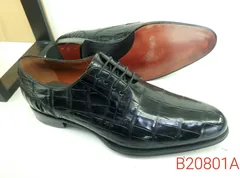 Derby Style Alligator Skin Shoes image 2