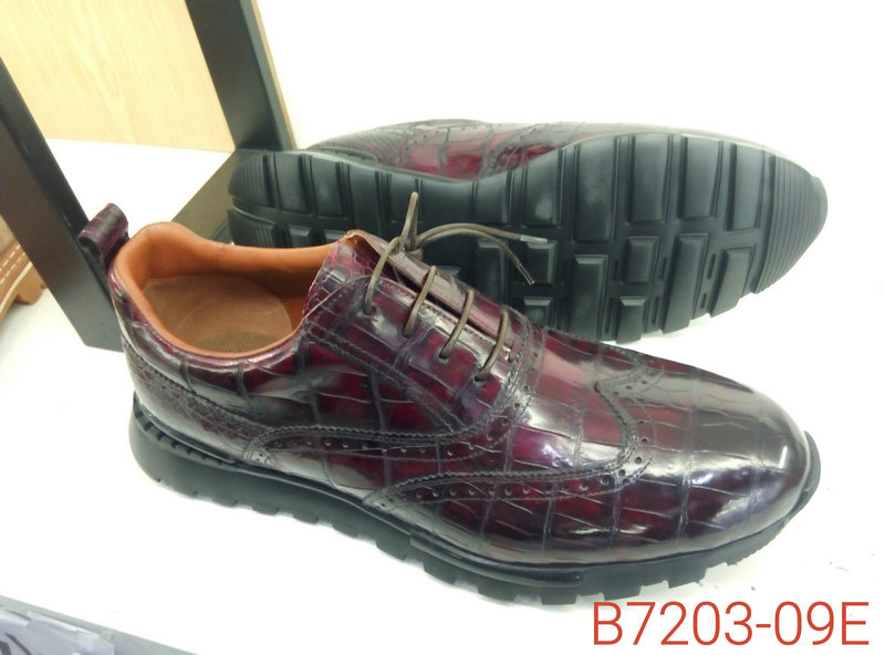Mens Casual Brogue Oxford Leather Shoes image 2