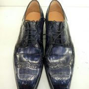 Luxury Men Alligator Pattern Derby Shoes