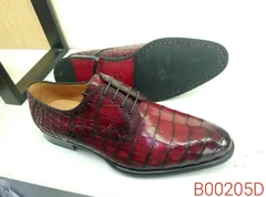 Genuine Alligator Leather Blucher Dress Shoes image 2