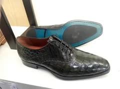 Handcrafted Alligator Classic Wholecut Oxford Shoes image 3