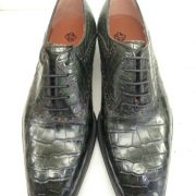 Handcrafted Alligator Classic Wholecut Oxford Shoes