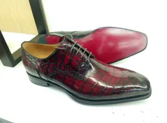 Scale-Patterned Derby Shoes MBA1054 image 2