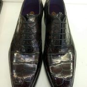 New Alligator Print Men's Business Dress Shoes