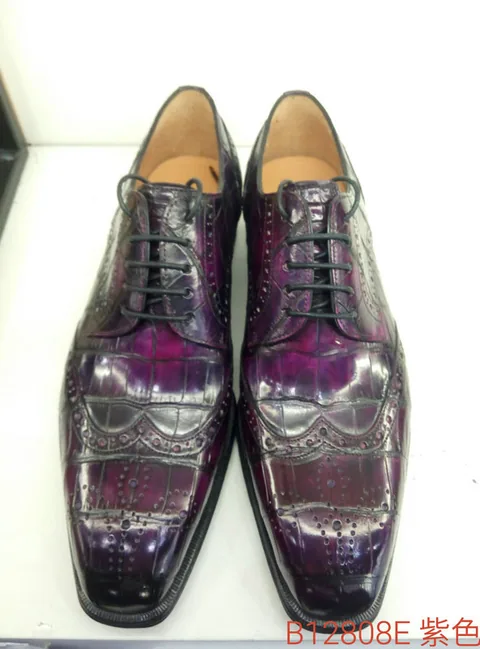 High-end Real Animal Leather Derby Shoes