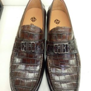 Mens Shoes Alligator Fancy Loafers