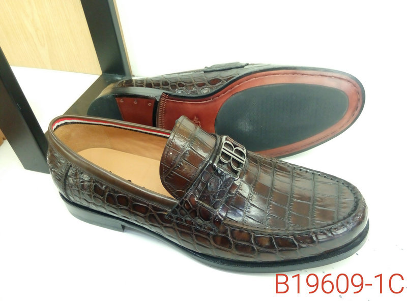 Mens Shoes Alligator Fancy Loafers