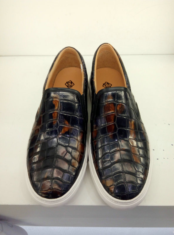 Alligator Skin Casual Slip On Shoes image 6
