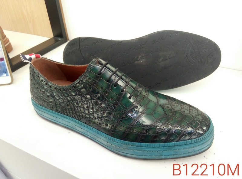 Handcrafted Men’s Classic Alligator Oxford Shoes image 2