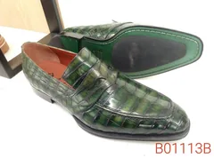 Scale-Patterned Loafer Dress Shoes MBA1068 image 2