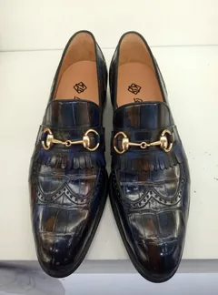 Alligator Bit Slip on Loafers Slip-on Shoes image 6