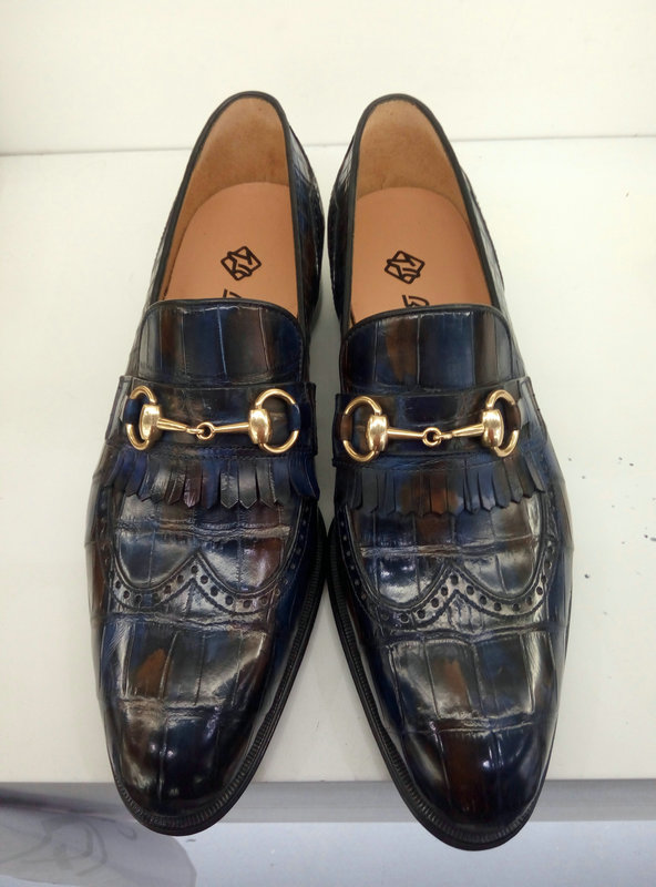 Alligator Bit Slip on Loafers Slip-on Shoes image 6