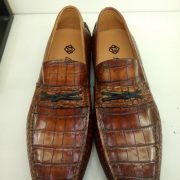 Men Shoes Casual Alligator Loafers
