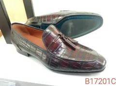 Alligator Boat Shoes Brown image 7