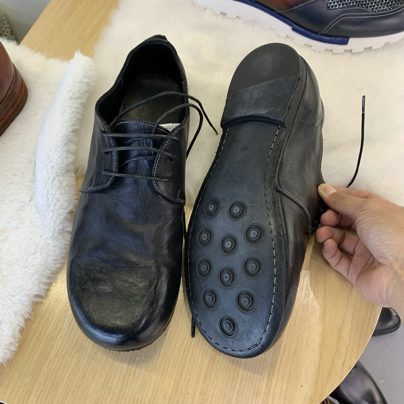 Horse Leather Fashion Men Casual Shoes image 3