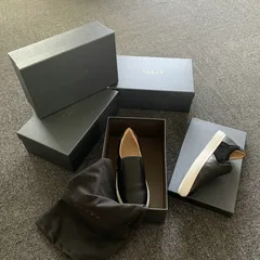 Black Leather&Suede Panel Casual Shoes image 2