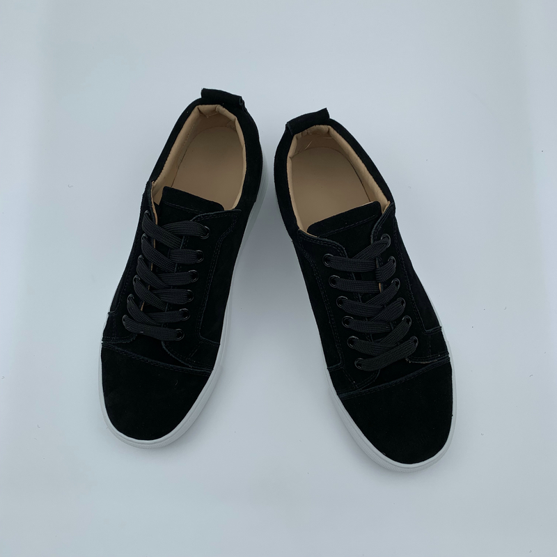 Classic Handmade Suede Male Trainer Shoes image 6