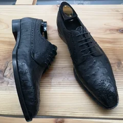 Ostrich Leather Oxford Shoes image 2