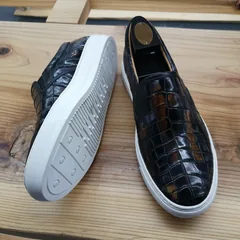 Alligator Skin Casual Slip On Shoes image 3