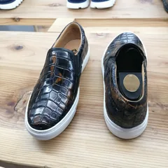 Alligator Skin Casual Slip On Shoes image 4