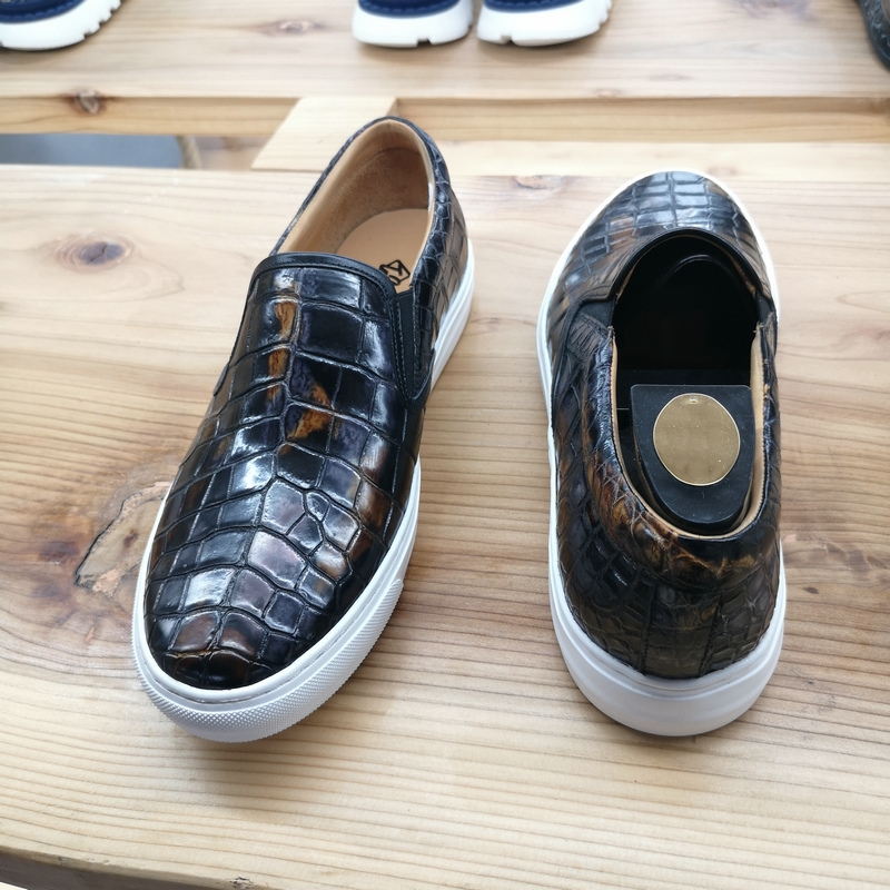 Alligator Skin Casual Slip On Shoes image 4