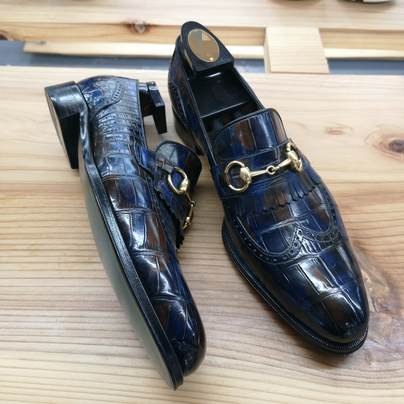 Alligator Bit Slip on Loafers Slip-on Shoes image 4