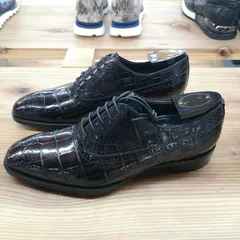 Men’s Modern Classic Lace Up Alligator Dress Shoes image 2