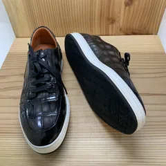 Fashion Alligator Genuine Leather Men’s Sneakers image 2