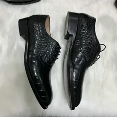 Handcrafted Genuine Alligator Leather Men’s Oxford Shoes image 3