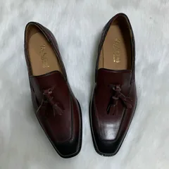 European Style Breathable Tassel Men Dress Leather Loafers image 1