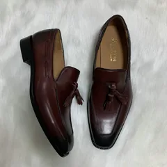 European Style Breathable Tassel Men Dress Leather Loafers image 2
