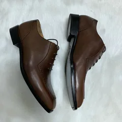 Fashion Goodyear Welted Brogue Oxford Handmade Mens Dress Shoes image 3