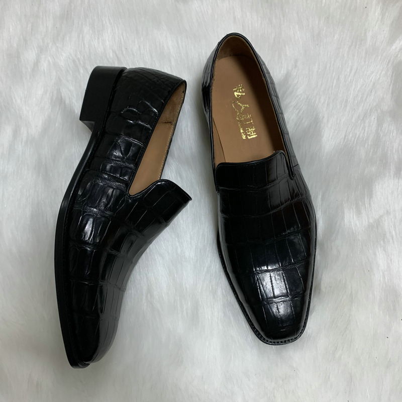 Factory Wholesale High Quality Alligator Loafers