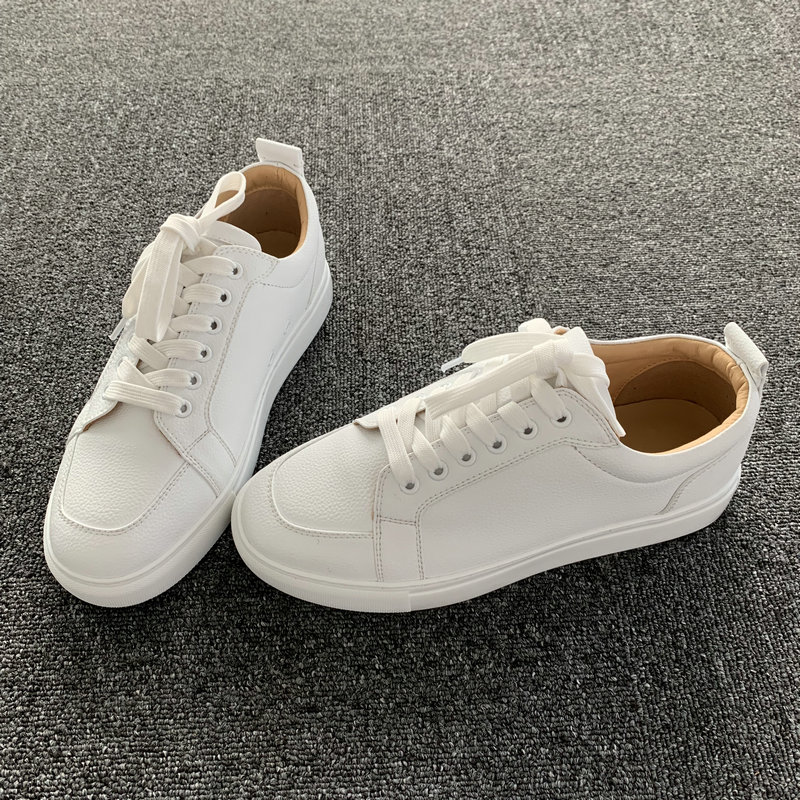 White Leather Trainers