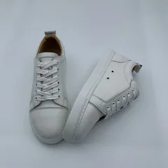 Genuine Men’s Leather White Sole Trainers image 3