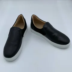 Black Leather&Suede Panel Casual Shoes image 3