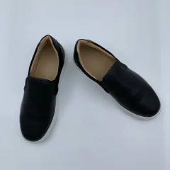 Black Leather&Suede Panel Casual Shoes image 4