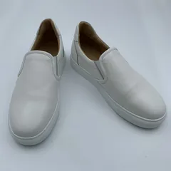 White Leather Casual Shoes image 8