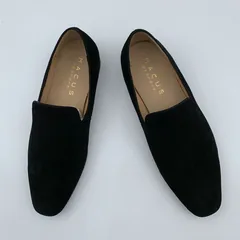 Black Suede Plain Loafers image 6