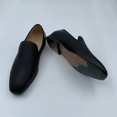 Black Leather Loafers image 5