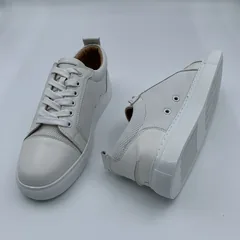 White Leather Mesh Panel Trainers image 6
